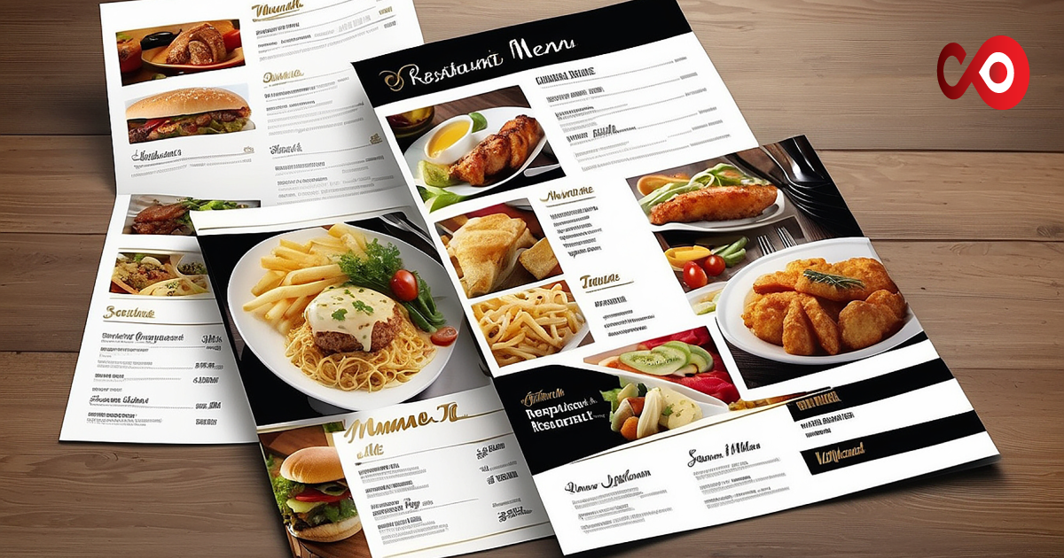 menu design and printing