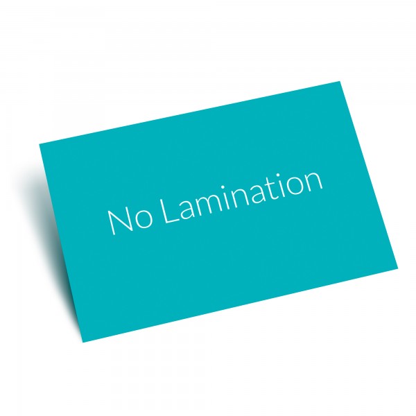 No Lamination